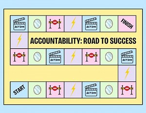 Accountability Activity - Board Game - Etsy Canada