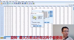 探索性因子分析,EFA in SPSS 探索性因子分析,霍恩平行分析