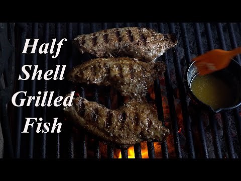 The Best Way To Grill Sheephead Is On The Half Shell