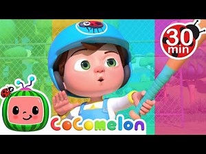 The Baseball Game 🏌️‍♂️ | CoComelon Nursery Rhymes & Kids Songs