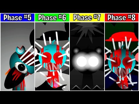 Incredibox Sprunki Definitive phase 5 vs 6 vs 7 vs 8