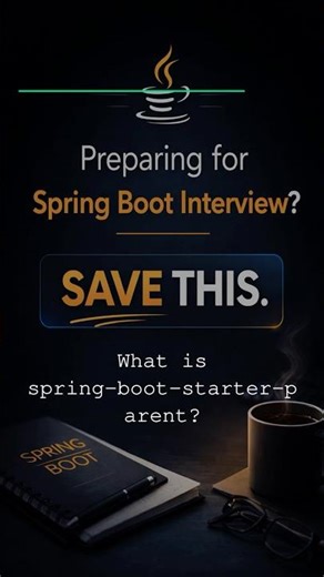What is spring-boot-starter-parent | Most Asked Java Interview Questions #java #interviewquestions