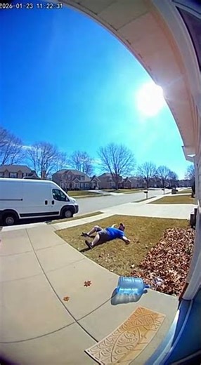 Water Jug EXPLODES on Doorstep!