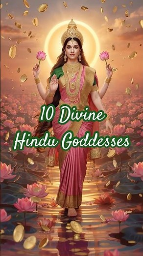 10 Divine Hindu Goddesses - The Feminine Force (4K).