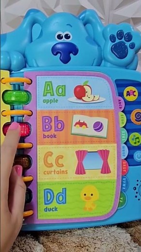 LeapFrog Blue’s Clues & You! Skidoo Into ABCs Book / Toy Demo