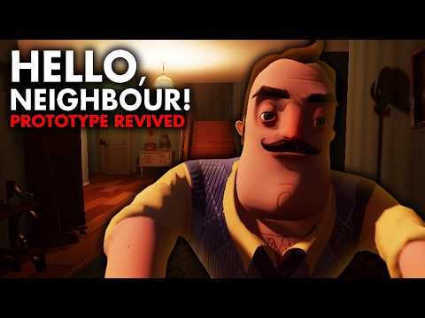 The Neighbor is Even Smarter This Time! | Hello, Neighbor! Prototype Revived (Alpha 2)