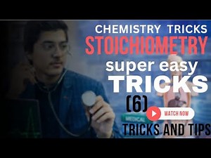 EASY Stoichiometry Tricks to Master Chemistry Fast? |Chemistry tricks and tips|MDCAT |NEET chemistry
