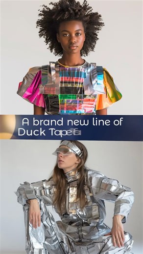 You asked and we answered...we are thrilled to introduce Duck Tape® Couture, available online now! 🤩 From t-shirts and jeans to dresses and suits, this full line of clothing is chic, trendy and ready-to-wear. Shop Now! 🛍👗👔 | Duck Tape