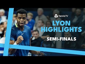 Bublik Takes On Mpetshi Perricard; Etcheverry Faces Dadieri | Lyon 2024 Highlights Semi-Finals