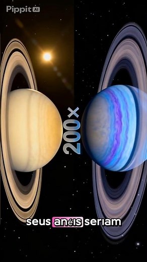 O Planeta com Anéis 200 Vezes Maiores que Saturno!!! 🪐✨#astronomia #espaço #J1407b