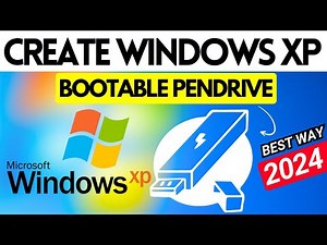 How To Create Windows XP Bootable Pendrive 2024 || Windows XP USB Installer💥