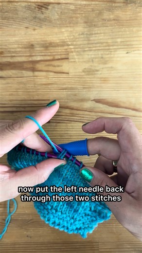 8.5K views · 264 reactions | Quick Knit Reminder- Slip, Slip, Knit. SSK | Yarn Dragon | Facebook