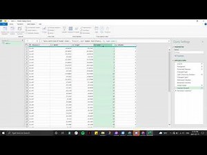 HOW TO INSERT A COLUMN WITH ALTERNATING ROWS (POWER QUERY)