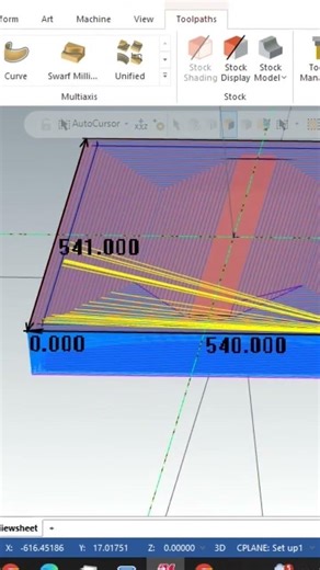 #Mastercam. Programación de trayectorias. Toolpath programming.