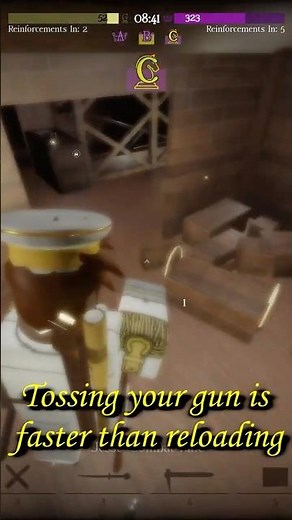 Tossing Your Gun Is Faster Than Reloading | Grave/Digger #roblox