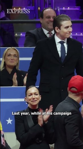 Donald Trump gave bizarre reason for son Barron's massive height: 'He only ate HER food'