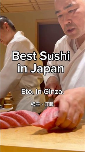 Best Sushi in Japan！