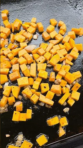 Butternut Squash w/honey, maple glaze ‪@BlackstoneGriddles‬