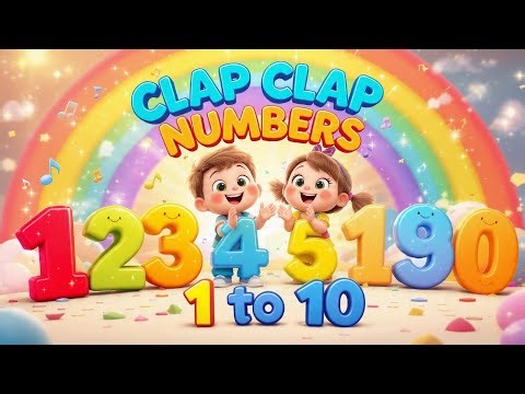 Counting Song 1–10 | Fun Preschool Learning with Claps / Learn&play channel