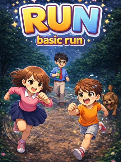 RUN ( PART 1 )🏃 There are many ways to run in English! Let’s learn together! #KidsLearning #learnenglish #easyenglish #run #learnwithme