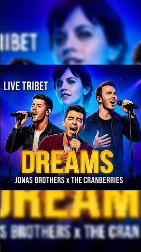 Jonas Brothers Cover Dreams by The Cranberries | Live Performance Tribute 🌟🎶 #jonasbrothers #dreams