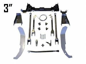 00-10 WFO GM HD 3" SAS Kit Using Ford Super Duty Axle (Radius Arm) | WFOConcepts.com