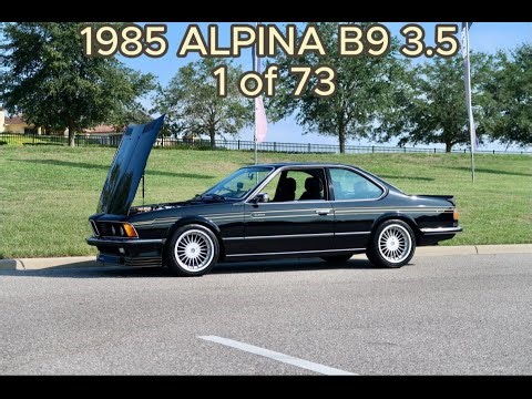 1985 ALPINA B9 3.5 Coupe/1 E24