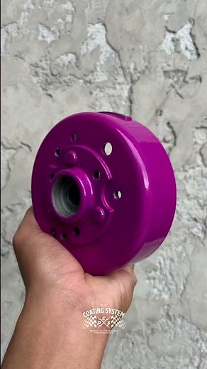powder coating magnet motor