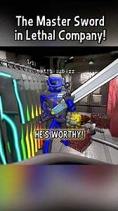We found the Master Sword in Lethal Company! #Shorts #LethalCompany