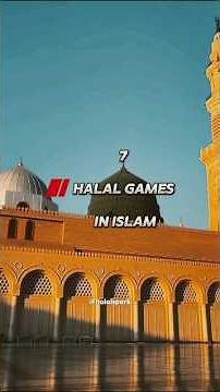7 Halal games in islam || Halal spark #subscribe #gaming #islam