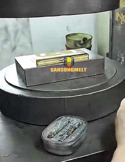 SanSongMelt- Logo Stamping Machine Gold Bullion Casting Machine Silver Gold Bar Making Machine | SanSong Melt