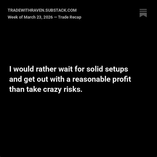 Raven's Closing Bell — Week of March 23