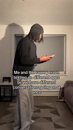 Texting on Different Apps: Managing Conversations