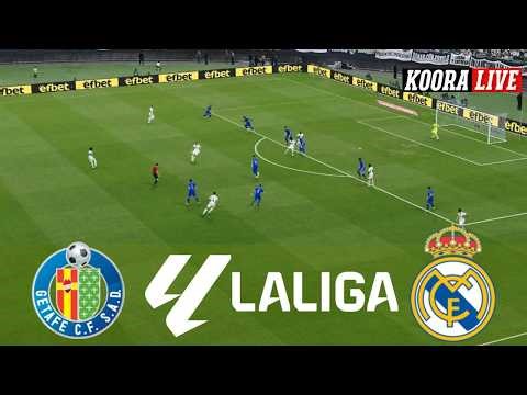 بث مباشر مباراة ريال مدريد ضد خيتافي اليوم الدوري الإسباني 2026 | PES Gameplay