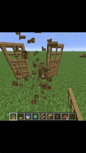 How to create easy trap with doors