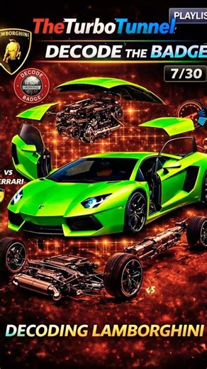 Decode the Badge 7: Lamborghini Part 4