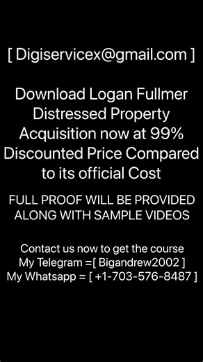 Logan Fullmer Distressed Property Acquisition (DPA) Program