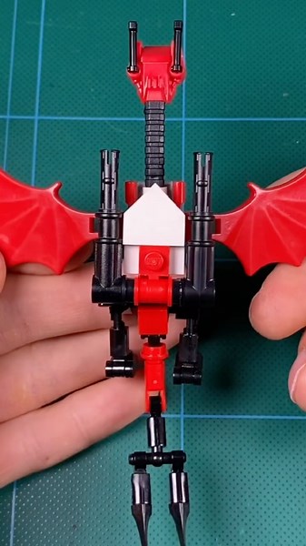 Lego M-Tron Battle Wyvern #lego #tron #space #dragon