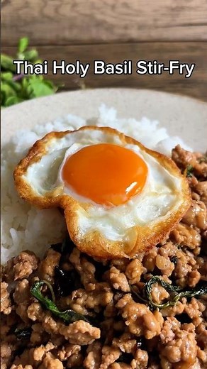 Thai Holy Basil Stir-Fry Recipe (Pad Krapow)