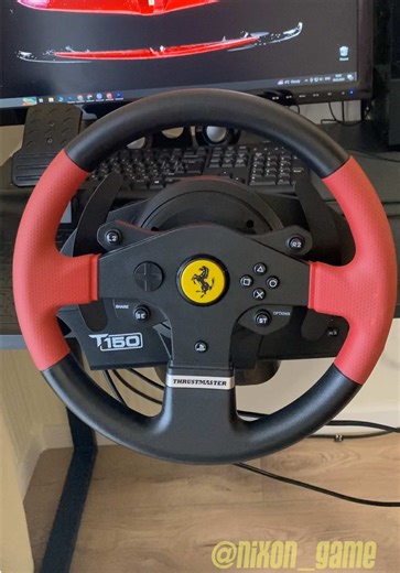 Thrustmaster T150 Ferrari VS Thrusmaster T150 #thrustmaster #steeringwheel #thrustmastert150