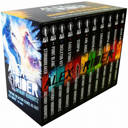 Alex Rider The Complete Missions Books 1-11 Box Set Collection by Anthony Horowitz