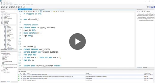 SQL Triggers for Automated Data Integrity | Vinay Raykar posted on the topic | LinkedIn