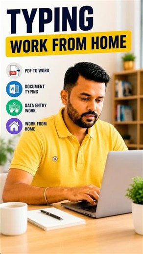 Typing Job ✅ | Work From Home | Telugu #shorts