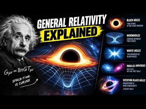 Einstein’s General Relativity Predicts Black Holes, Wormholes & Parallel Universes
