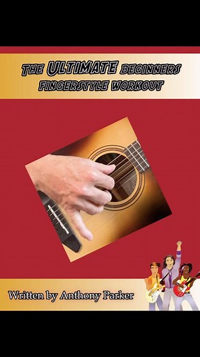 1.5K views · 27 reactions | The ultimate beginners fingerstyle workout includes a 30 workout minute video, a 16 page booklet, and can be ordered at AnthonyParkerExp.com! In the video I guide you through 14 exercises geared towards making your fingers smarter for fingerstyle playing. #guitarlesson #fingerstyleguitar | Anthony Parker and the Near Life Experience | Facebook