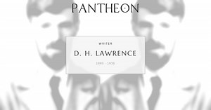 D. H. Lawrence Biography | Pantheon