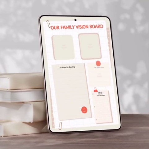 Family Vision Board Printable Family Goals Dreams Planner Vision Board Template for Families Manifestation Planner PDF PNG Instant Download - Etsy