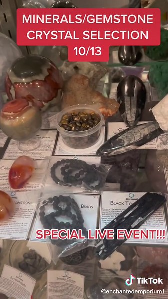 CRYSTAL COLLECTORS SPECIAL LIVE EVENT, RARE CRYSTALS & SPECIMENS 10/13 #uscrystalshop #crystalshopping #crystallivesales #specialevent #rarecrystals #crystalspecimens #crystalcolletor #crystallovers #crystalsoftiktok🔮 #amethyest #malachite #pyritecrystal #celestine #cactuscrystal #carnelian #quartzcrystal FOLLOW FOR UPDATES ON LIVE!!!