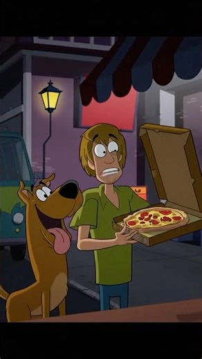 Scooby Doo Eats Pizza #scoobydoo #pizza