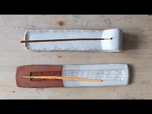 How to Make a Pottery Incense Holder - No Wheel Needed!